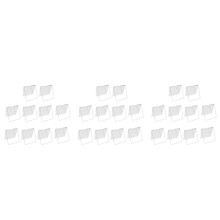 30PCS Clear Acrylic Knife Blade Display Stand Holders Folding Knife Display Stand Holder Pocket Knives Showcase Rack