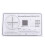 2X Microscope Correction Ruler Optical Correction Sheet Precision Instrument Detection Film Calibration Plate,B 2