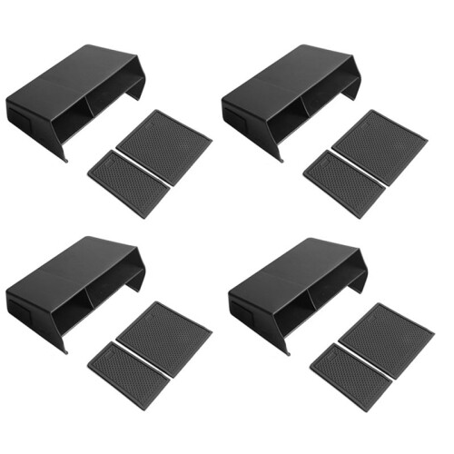 4X for 2022   11Th Center Console ABS Storage Box Armrest Box Organizer Tray