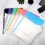 24 Pack A4 Punched Pockets Plastic Wallets - 11 Holes Expandable Binder Pocket Envelope File Folders 7