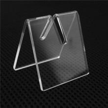 20PCS Clear Acrylic Knife Blade Display Stand Holders Folding Knife Display Stand Holder Pocket Knives Showcase Rack