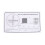 2X Microscope Correction Ruler Optical Correction Sheet Precision Instrument Detection Film Calibration Plate,B 5