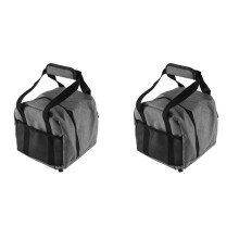2X Sac de Boule de Bowling Durable pour Boule de Bowling Sac Fourre-Tout avec Support de Boule de Bowling Rembourré Support de Boule de Bowling