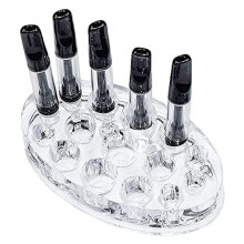 4X Cartridge Houder, 510 Winkelwagen Displaystandaard/Dikke Plastic Bureaustandaard Organisator Duurzame Bureauhouder Decoratieve Standaard voor Tank