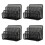 4X Desk Mail Organizer Small File Holders Letter Organizer Document/Filing/Folders/Paper Organizer for Desktop 1