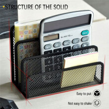 4X Desk Mail Organizer Small File Holders Letter Organizer Document/Filing/Folders/Paper Organizer for Desktop