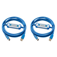 2X TSXPCX3030-C Suitable Schneider Twido Series PLC Programming Cable TSXPCX3030 Download Cable