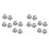16 Pack Scuba Dive Book Screws for Back Plate, Underwater Accessories Assembly Attachment Hardware 1