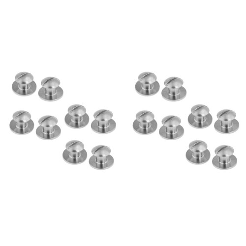 16 Pack Scuba Dive Book Screws for Back Plate, Underwater Accessories Assembly Attachment Hardware