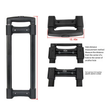 2X Telescopic Suitcase Luggage Bag Parts Trolley Suitcases Replacement Telescopic Rods Luggage Handle Repair Part Short