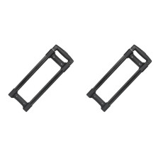 2X Telescopic Suitcase Luggage Bag Parts Trolley Suitcases Replacement Telescopic Rods Luggage Handle Repair Part Long
