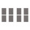8X Rubber Stamp Sheet for Lasers Engraving Machine with A4 Size 2.3mm (Dark Gray) 1