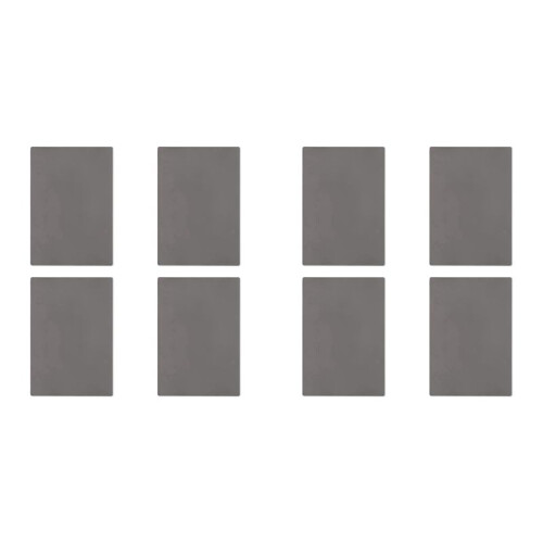 8X Rubber Stamp Sheet for Lasers Engraving Machine with A4 Size 2.3mm (Dark Gray)