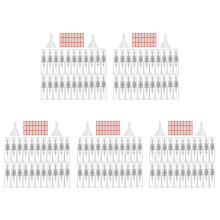 600Pcs 3ML Spray Bottle Small Cosmetic Packing Atomizer Perfume Bottles Atomizing Spray Liquid Container for Travel