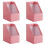 4X  Paper Magazine Rack Bookend Large Book Stand File Holder Foldable Documents Organizer Office Storage Rack 2