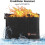 4X Fireproof Document Bag,Waterproof and Fireproof Document Bags,Fireproof Money Bag for A4 Document Holder 4