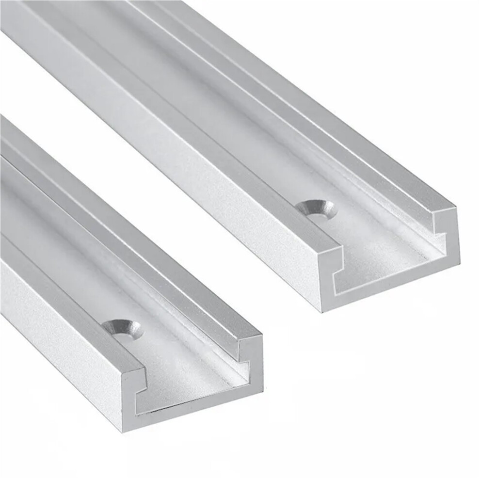 T Track For Woodworking 50Cm Aluminum Rail For Table Saw Miter Jig Fixture Precise Clamping 9771547123057