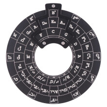 Guitar Chord Roulette Circle of Fifths Chord Learning Tool Music Circle Bass Piano General