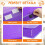 5Pack A4 Plastic File Wallet Envelope Expanding File Folder& Label Pocket Clear Colored Waterproof for Office Home 2