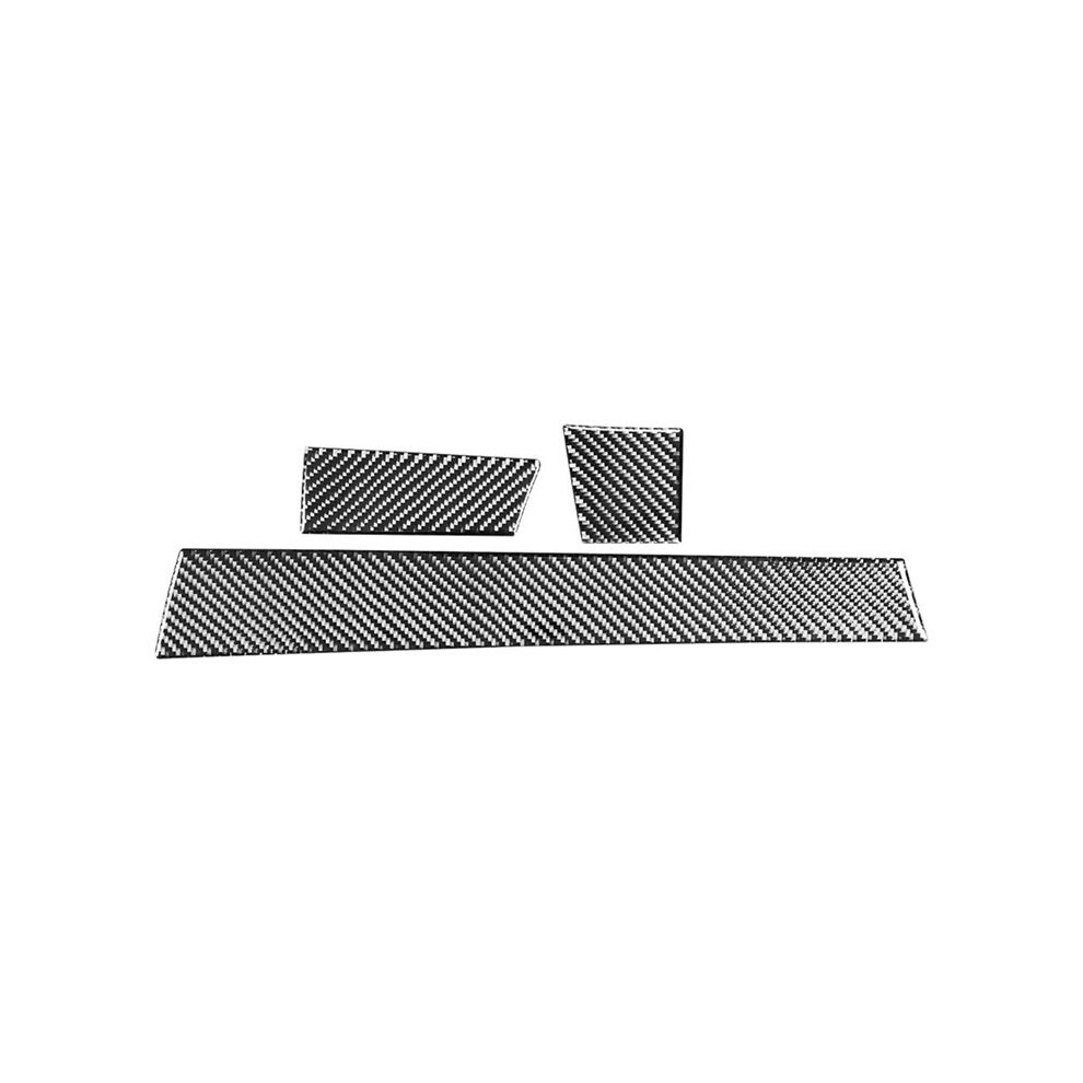 For - X3 E83 2006-2010 Soft Carbon Fiber Central Control Co- Passenger Decorative Cover Trim Sticker Accessories 4713509339507