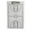 Board Dry Erase Coaching Board Double Sided Design Strategy Board Whiteboard for Basketball 6
