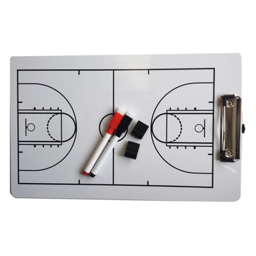 Board Dry Erase Coaching Board Double Sided Design Strategy Board Whiteboard for Basketball 1