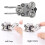 CW Morse Code Keys Automatic Radio HAM Send Telegram Paddle Doublewith Steel Body Three Magnets Neodymium 3