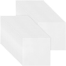 100 Folhas de Papel de Forno de Microondas, 3X3 Polegada, Papel de Prateleira para Junta de FusãO de Vidro ou Forro para FusãO de Vidro de Forno de