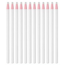 48 Pcs White Chalk Pencils Sewing Mark Pencil Fabric White Chalk Markers Industrial Invisible Erasable Pencils