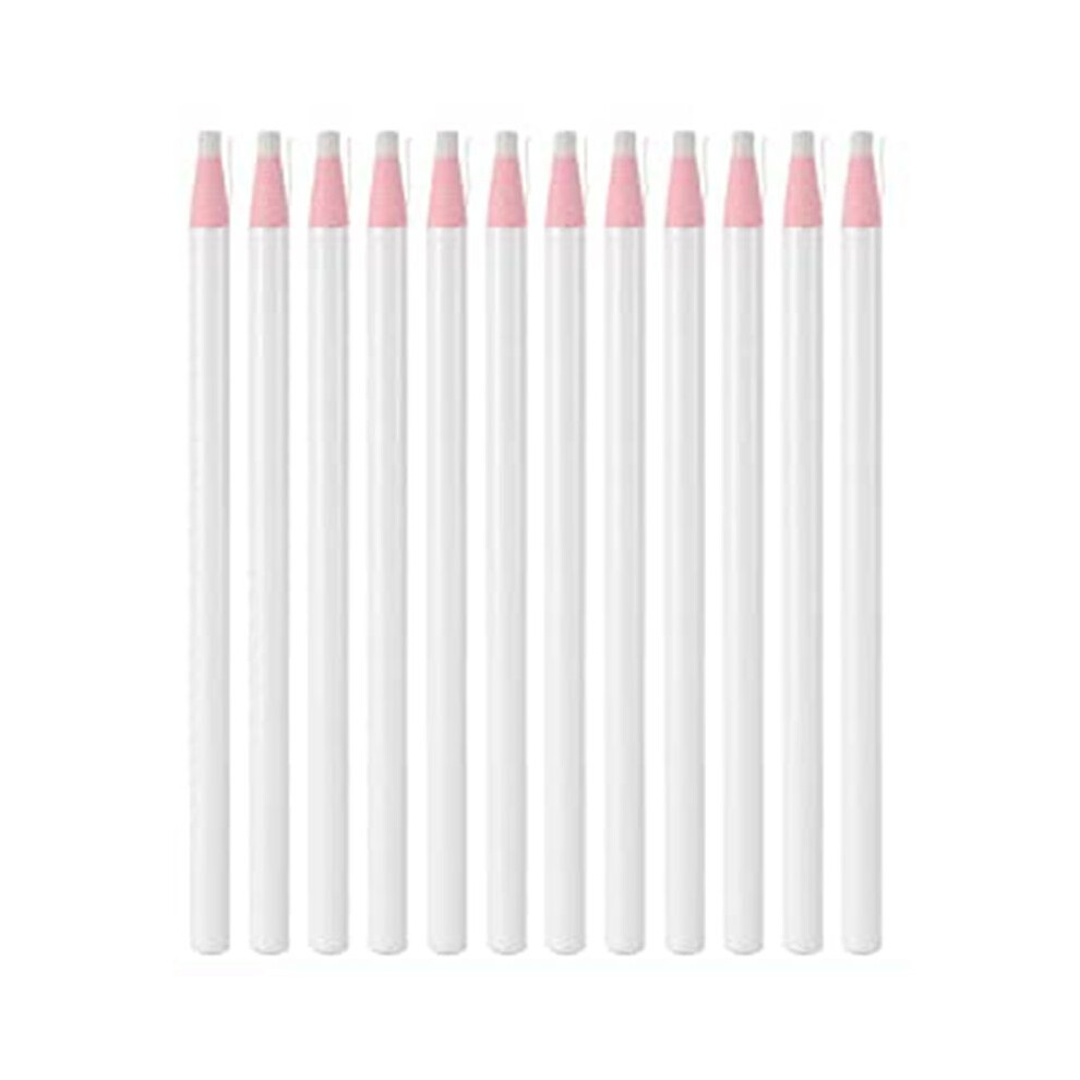48 Pcs White Chalk Pencils Sewing Mark Pencil Fabric White Chalk Markers Industrial Invisible Erasable Pencils 4712088495895