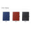 A4 Leather Folder Multifunctional Business Contract Folder with Notes Business Stationery Folder Brown 2
