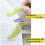 140 Colors Books Tabs for Annotating,Sticky Tabs Clear Sticky Notes, Morandi Page Markers for Notebooks,(2800Pcs) 5