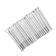 20 Pieces of Leather Printing Punching Set, Carving Process Seal Punching Machine for DIY Leather Process Work