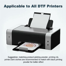 DTF Transfer Film for DTF Printers - Double SidedMatte Finish DTF Film Transfer Paper, Direct to T-Shirt Bag, Polyester