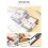 Week Planner 2024 Notebook with PU Cover , Medium (A5) Hardcover, 5.9X8.4Inch 9