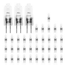 40PCS G4 12V 20W Lampe HalogèNe G4 12V Ampoule Perles InséRéEs Cristal Lampe HalogèNe Ampoule 20W 12V Ampoules HalogèNes