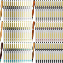 84 Stuks 7 mm Penmaakset voor Houtdraaien, Slanke Pen in Bulk, Roterende Set voor Het Maken van DIY Kantoorcadeaus voor Vrienden en Leraren