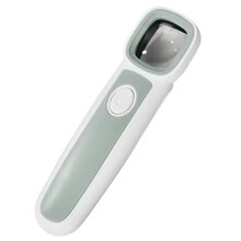 50x Illuminates Reading Magnifier with 2 LED Lights and 1UV Violet Lamp Multifunction Handheld Magnifier for Jewelry