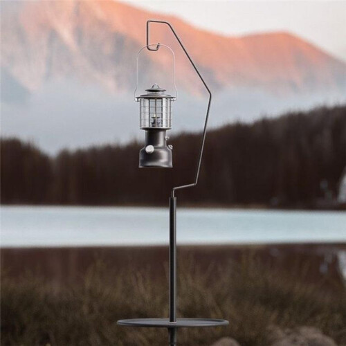 Round Camping Table Double Layer Small Folding Table Compact Beach Camp Accessories Backpacking Tool for BBQ Picnics 1