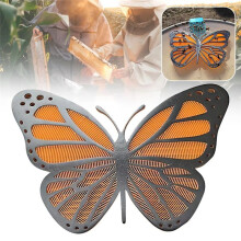 Reusable Multi-Purpose Bees Watering Station -Shaped Floating Pollinator Butterflies Bees Waterer Bath Tray