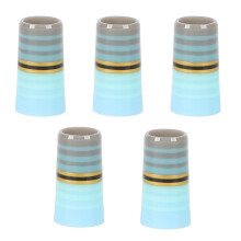 5 St Golfjärnhylsor Färgglada Randiga Golfjärnhylsor för 9,5x25x13,7 mm Järnskaft Golfutrustning C