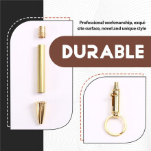 1 Stück Bolt Action Pen zum Drechseln, Stift-Sets für Männer, Geschenk, Langlebig und Einfach zu Verwenden, Büro-Dekor-Stift,