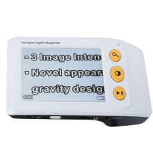 Lupa de Video Digital para Personas con Baja Visión, Lupa Electrónica, Ayuda de Lectura para Personas Mayores, Pantalla LCD de 3,5 Pulgadas, Zoom de