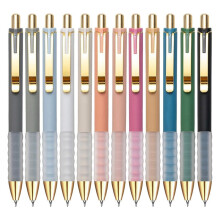 Gel Pens Black Ink Pen 0.5mm Fine Point Pens Smooth Writing Retractable Office Supplies (12-Count)