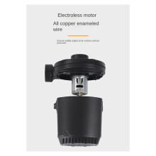50W Electric Air Pump with 3 Nozzles for Vacuum Storage Bags Air Mattresses Swim Rings EU Plug