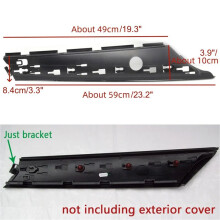 Car Front A-Pillar Column Moulding Trim Panel Inner Bezel Bracket for Cooper S JCW One D F56 2014-2024 Left
