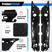 Car Front A-Pillar Column Moulding Trim Cover Panel Inner Bezel Bracket for Cooper S JCW One D F56 2014-2024