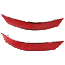 Lente Reflectora de Luz Roja de Parachoques Trasero para - ML-Class W164 ML320 ML350 ML 5501648200374 1648201574