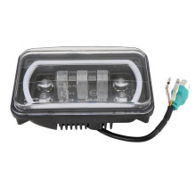 4X6 Inch LED  Light Lamp DRL Headlight Crystal Clear Hi-Lo  DRL Light for   Truck