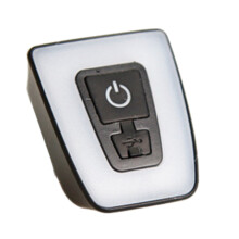 Bicyclette la LumièRe de VéLo VéLo Rechargeable USB la Lampe Frontale Phare de VéLo Cyclisme LED Lampe de Poche Lanterne pour le VéLo